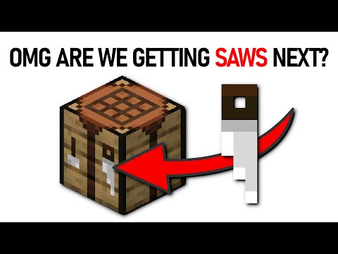 The Crafting Table totally knows what the next update will be. 😂