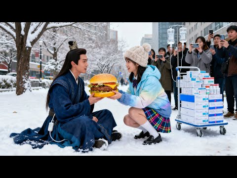 💔絕症頭痛欲裂時，我抓住了從天而降的古裝男人！👑碰到他手的瞬間疼痛全消，他單膝跪地：「末將願用戰功，換此生為您鎮痛。」🌹#新劇 #甜寵