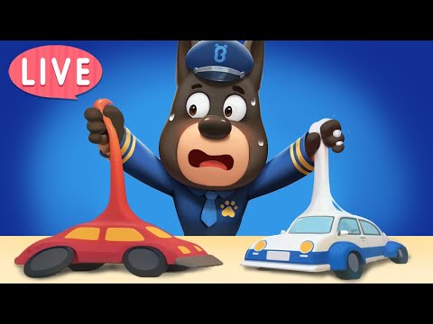 🔴LIVE | Keep Your Things Safe | Fun Story | Safety Rules | Police Cartoon | Sheriff Labrador