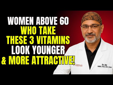 Over 50? Older Women: Take These 3 Vitamins to Look Younger Almost Overnight
