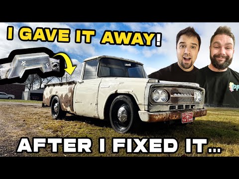 Fixing the FAILED suspension. I GAVE AWAY my 1967 Toyota Stout Project.
