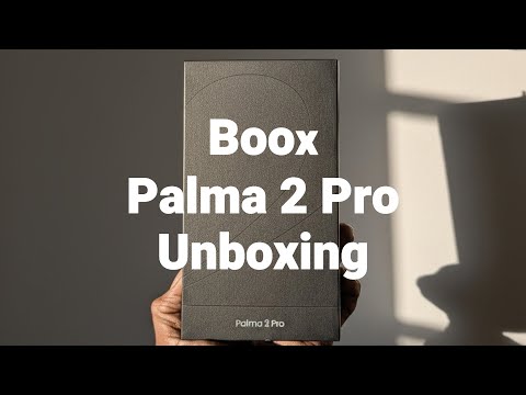 #210: Boox Palma 2 Pro Unboxing