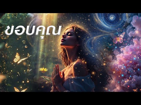 🎧เสียงแห่งคำขอบคุณอย่างลึกซึ้งต่อทุกสรรพสิ่งในจักรวาล (ฟังได้ทุกวันเพื่อซึมซับพลังงานดีๆค่ะ)