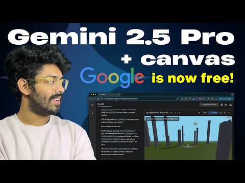 Gemini 2.5 Pro: Google’s AI Masterpiece? It’s Shockingly GOOD & FREE!