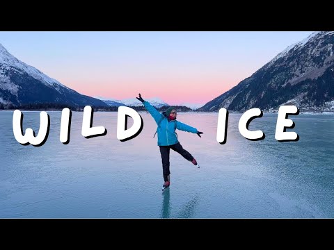 skating alaskan wild ice for a week