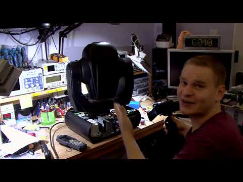 GENI OBY light DMX Problem Repair and REFURB