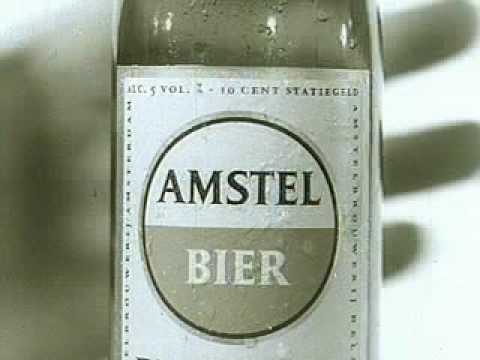 Amstel. Dit is de man. Dit is z'n bier.