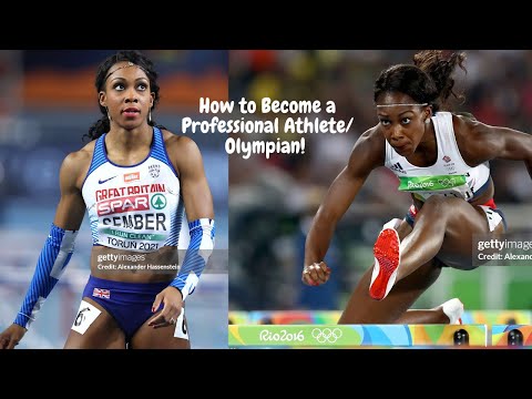 HOW  TO BECOME A PROFESSIONAL TRACK ATHLETE/ OLYMPIAN! | helpful advice