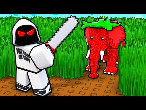 ROBLOX CUT GRASS FOR BRAINROTS!