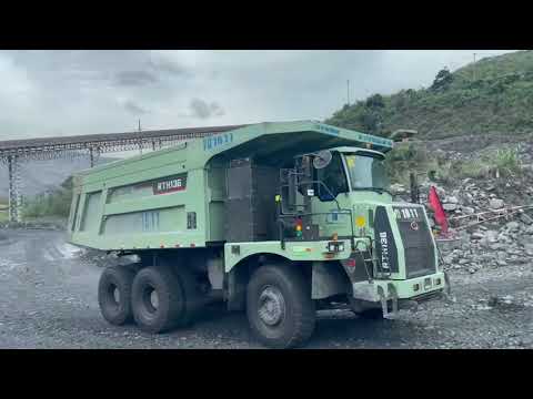 Extreme Mining Dump Trucks Working Hard – Heavy Machinery Power at the Mine #2