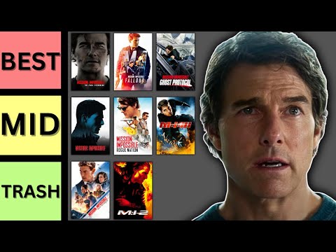 I Ranked Every MISSION IMPOSSIBLE Movie