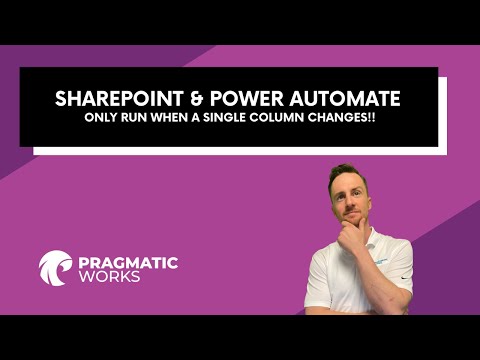 SharePoint & Power Automate - Only Run When a SINGLE COLUMN Changes!!