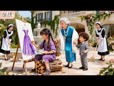 可憐孤女隨手畫的禮服，竟被全球頂尖設計師當場鎖定！下一秒豪車狂剎、各大品牌瘋搶她——沒人想到她的身世更驚天，從塵埃一躍直上雲端！#chinesedrama  #甜寵#全集短劇 #總裁 #爽劇