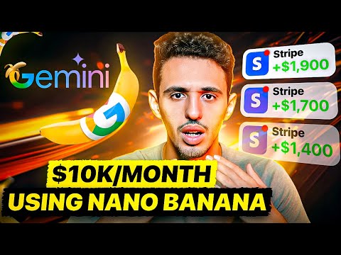 How to Turn Nano Banana Into a Money-Making Machine - AI Side Hustles (2025)