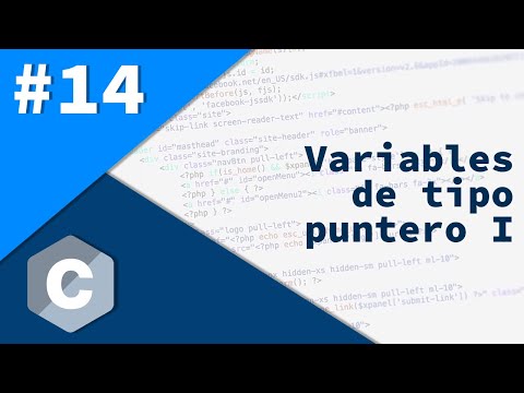 14- Programación en C - Variables de tipo puntero I