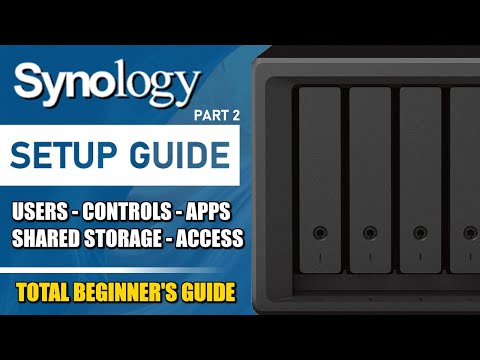 Synology NAS Shared Storage, Users, Groups, Controls and Access (2024 SETUP GUIDE #2)