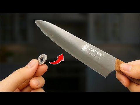 Great knife sharpener! Don't sharpen knives the usual way anymore after watching this video