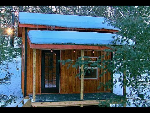 Off grid cabin compilation , a years worth of projects