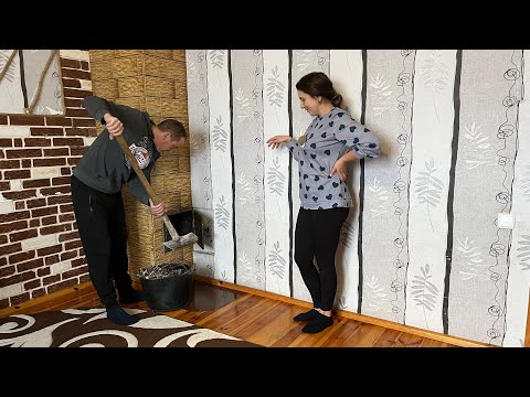 Господарство, бики, свині! Топим грубку гіллям після ARPAL! Рівненщина!!!