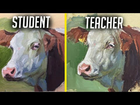 Where you should look for answers as a new oil painter