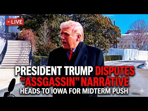 President Trump Disputes "Assassin" Narrative, Heads to Iowa for Midterm Push