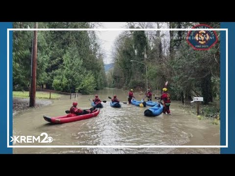Spokane, Spokane Valley water rescue team deploys to help with Puget Sound flooding