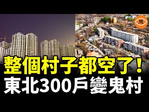 真的沒人了！十村九戶炊煙斷！黑龍江街上一天都看不見人；東北300戶變鬼村……