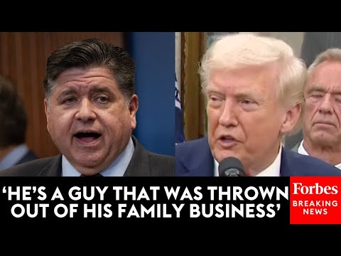 'Slob Of A Governor': Trump Eviscerates JB Pritzker Amid National Guard Deployment To Chicago