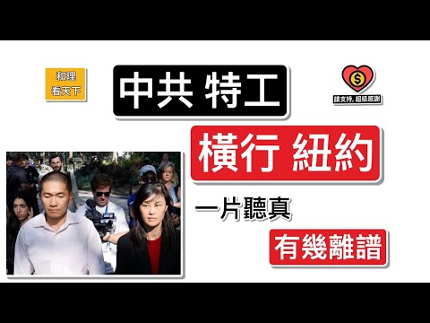 中共特工，橫行紐約！一片聽真，有幾離譜 ..