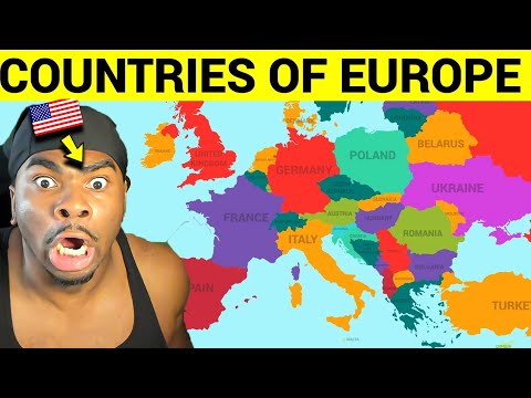 Clueless American Tries to Learn Every European Country Explained in 30 Minutes