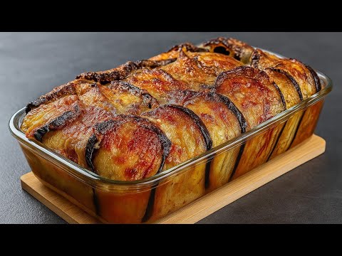 Even kids will love eggplant with this delicious recipe! Simple recipe.
