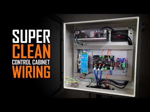 Clean Control Cabinet Wiring Made Easy!