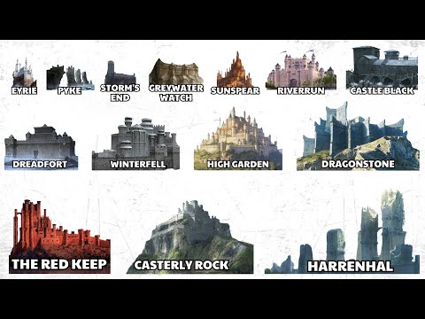 Every Great CASTLE in Westeros