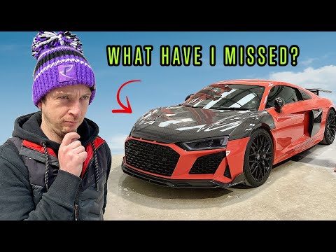 Have We Blown It? This Rebuilt Audi R8 V10 Is Smoking Badly!