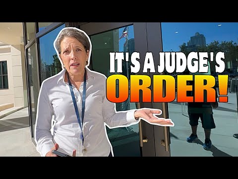 You Need Permission From The Judge To Record 