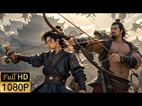 【最新功夫电影】小夥被嘲笑連弓都拉不開，哪料他三箭齊發，更想不到他真實身份是叱咤沙場的將軍！💥|#chinesedrama