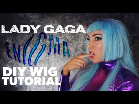 How I Made Lady Gaga's Enigma Wig | DIY Wig Tutorial | Lace Front Wig Styling