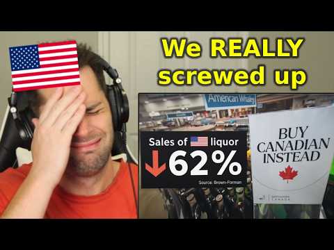 American Reacts to Data Showing How Much Canadians Are Avoiding the USA
