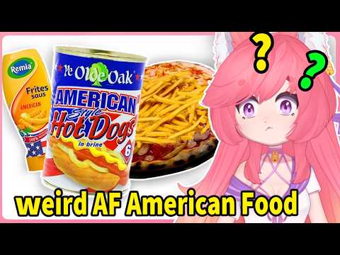 What other countries are told is "American" | Kitsu reacts to | Vtuber Reacts