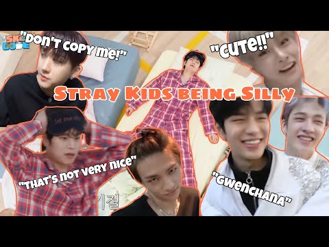 Stray Kids being silly for 13 minutes straight