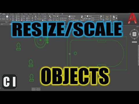 AutoCAD How to Scale & Resize an Object - 4 Easy Tips! | 2 Minute Tuesday