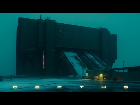 DEPTHS: Blade Runner Ambience | Winter Cyberpunk Ambience for Deep Rest and Focus |