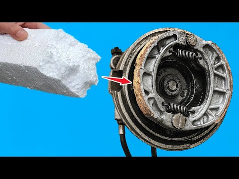 Why do brakes wear out without knowing this! Restore super durable brake pads in 3 minutes