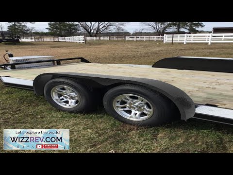 Garvee 2Pcs Trailer Fenders 66" x 9.1" x 20" Tandem Round Trailer