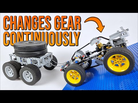 The Most Complex Automatic Transmission I've Ever Put in a LEGO Car