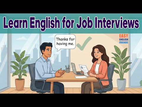 Learn English for Job Interviews | Speak Naturally in Real Conversations
