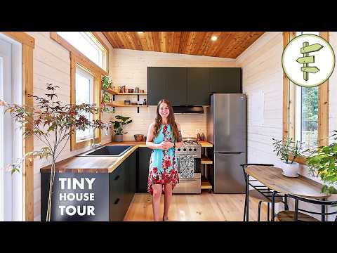 Comfortable Tiny House with Flexible Open Concept Design & Main Floor Bedroom – FULL TOUR