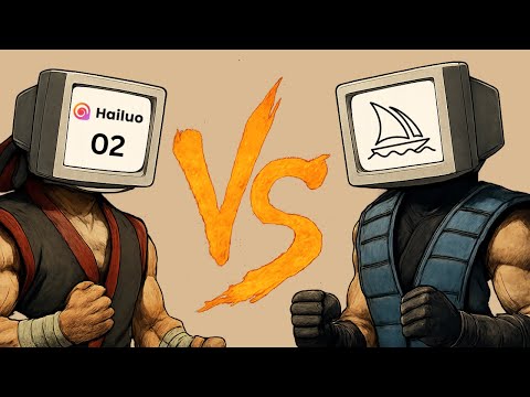 Midjourney Video vs Hailuo 02 - AI Video Battle