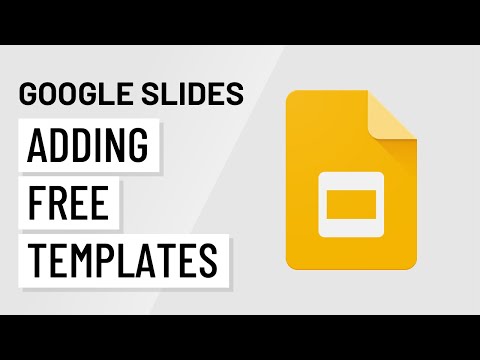 Google Slides: Adding and Editing Free Templates