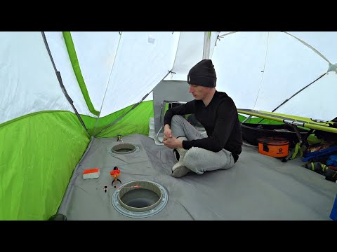 ЛУНКИ ПОЛНЫЕ РЫБЫ! ЖИВУ В ПАЛАТКЕ ДВОЕ СУТОК! С КОМФОРТОМ, КАК ДОМА! Рыбалка с ночёвкой 2022.